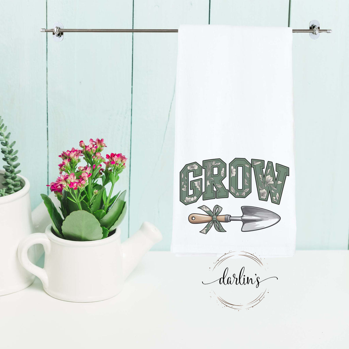 Grow Gardening Kitchen Towel