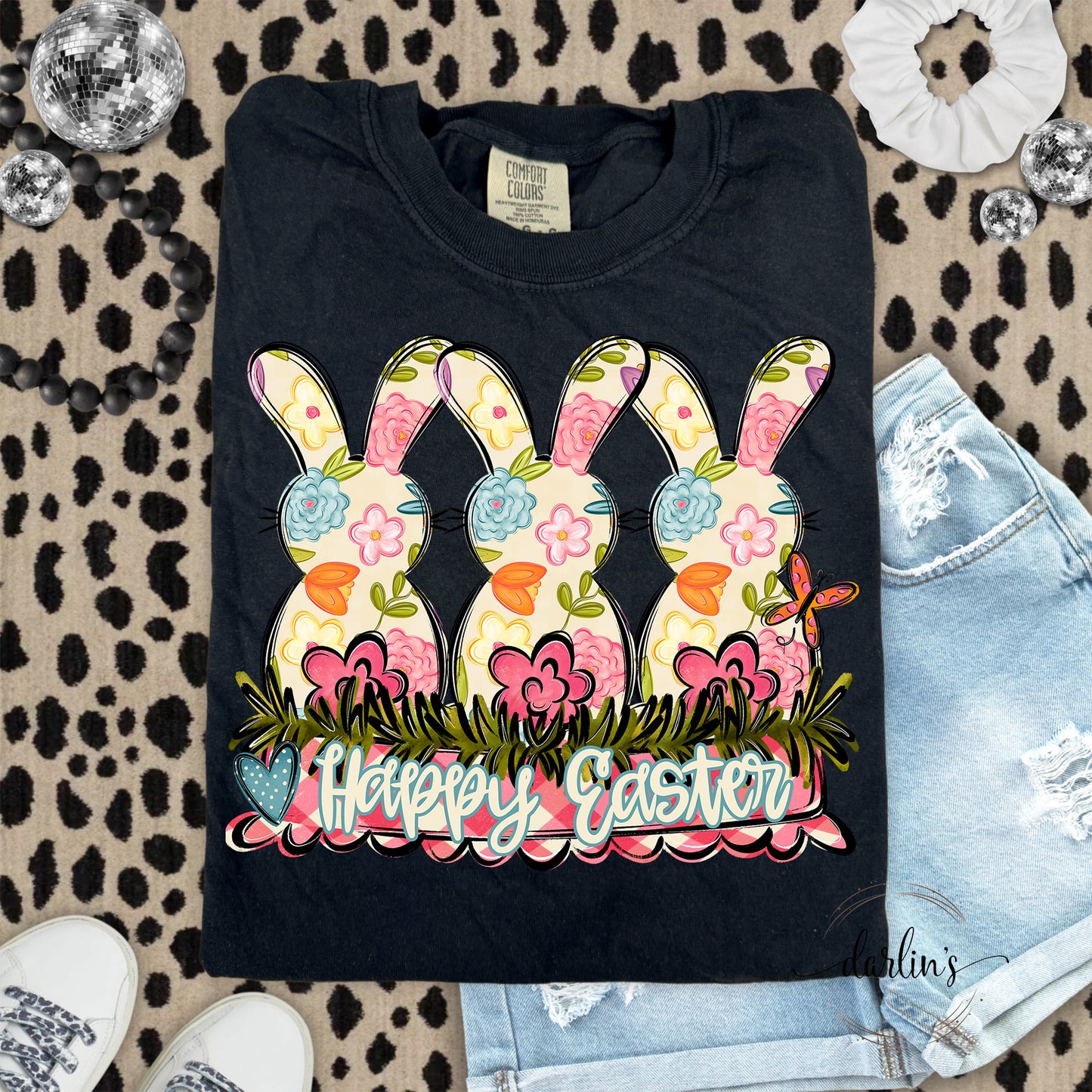 Happy Easter Bunny Trio Shirt