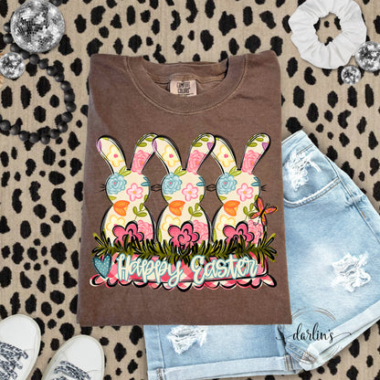 Happy Easter Bunny Trio Shirt