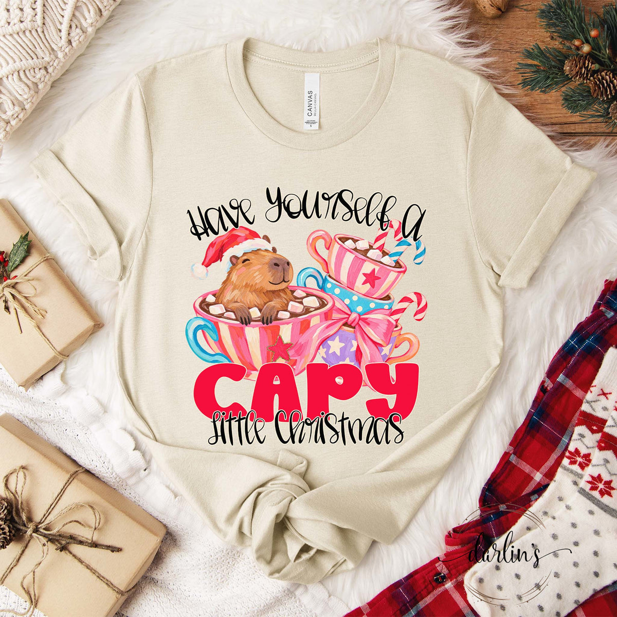 Have Yourself A Capy Little Christmas Shirt