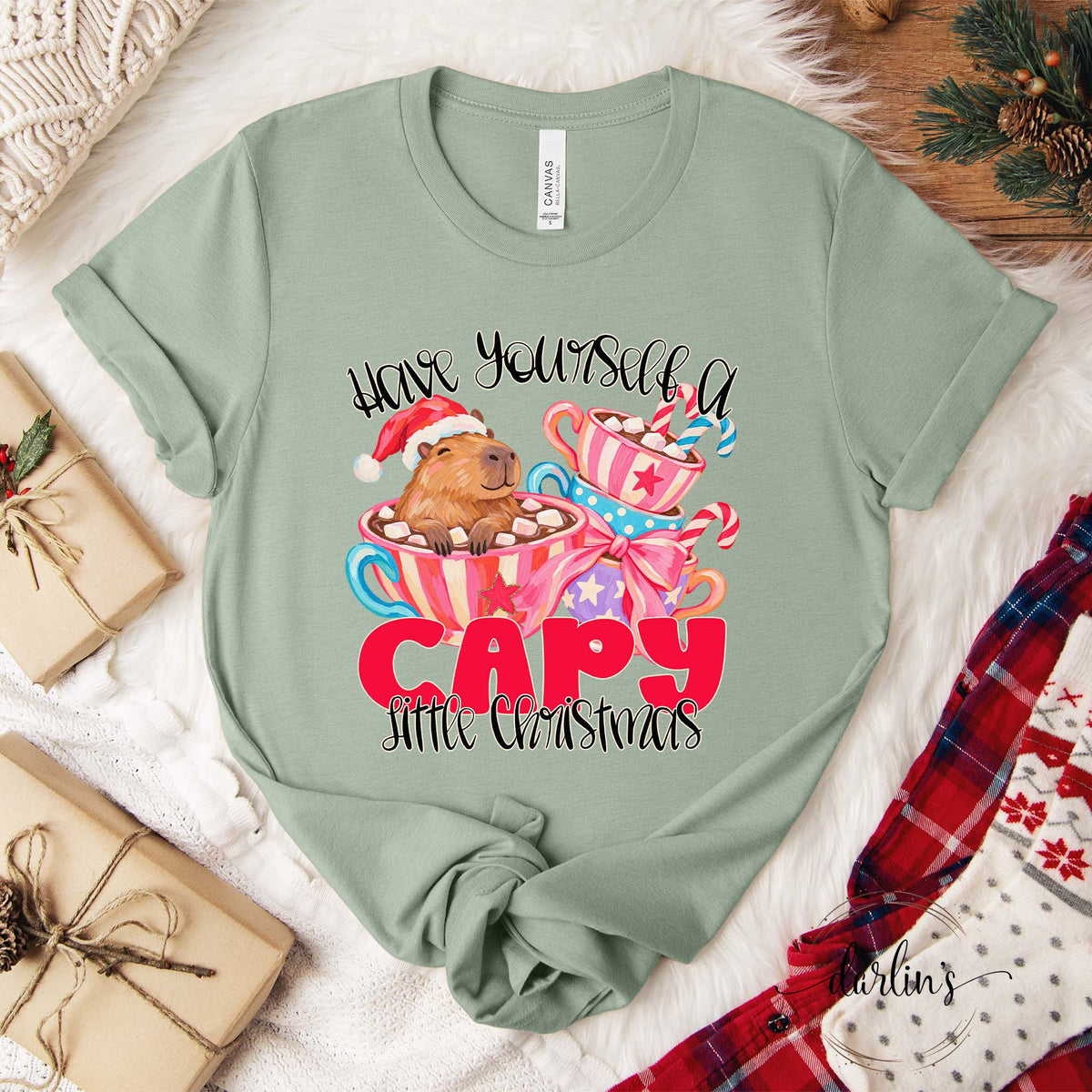Have Yourself A Capy Little Christmas Shirt