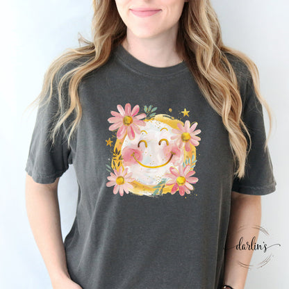 Hello Spring Happy Face Shirt
