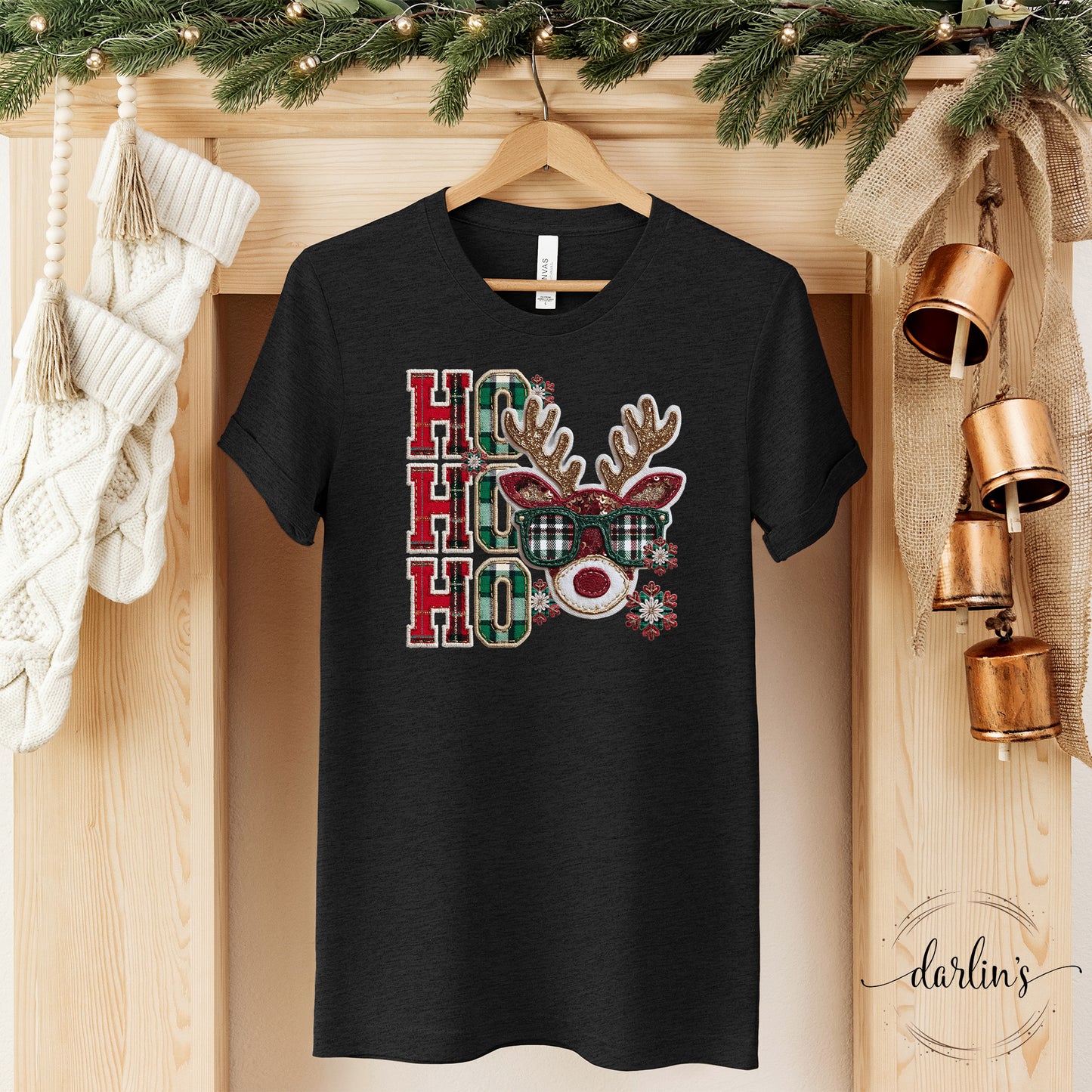 Ho Ho Ho Reindeer Shirt