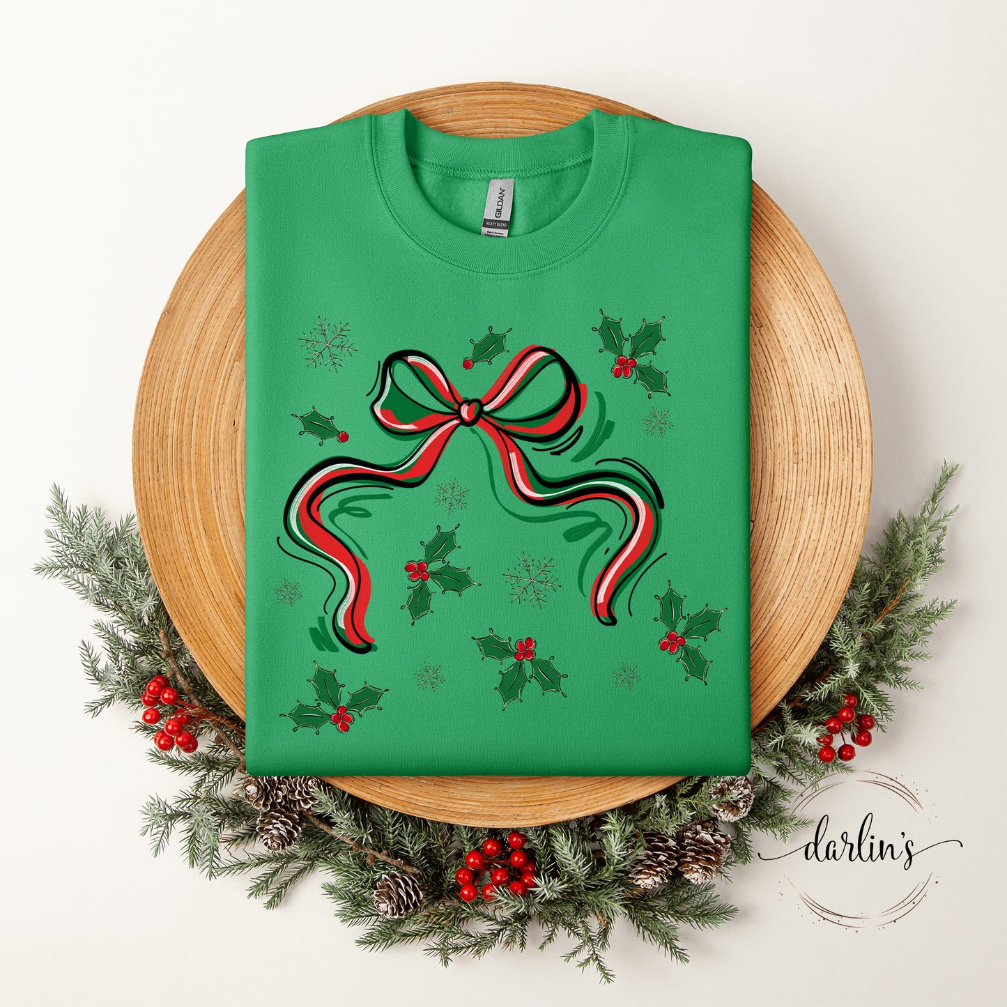 Holly And Bow Shirt