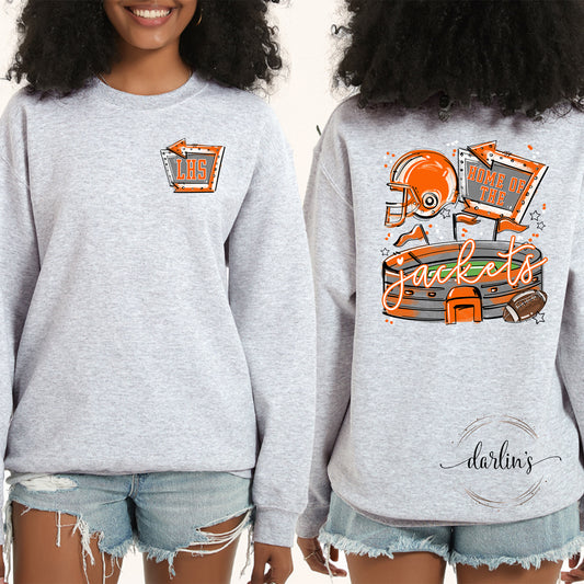 Home of the Stadiums - Jackets - Front Pocket and Back Designs Shirt