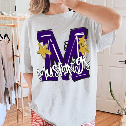 Hype Squad M Mustangs Shirt
