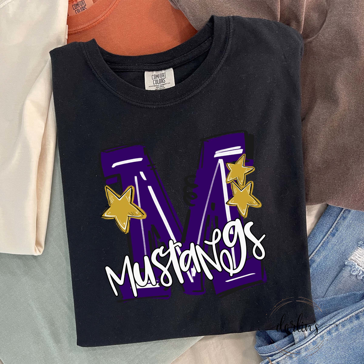 Hype Squad M Mustangs Shirt