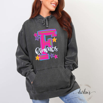 Hype Squad Neon F Flames Shirt