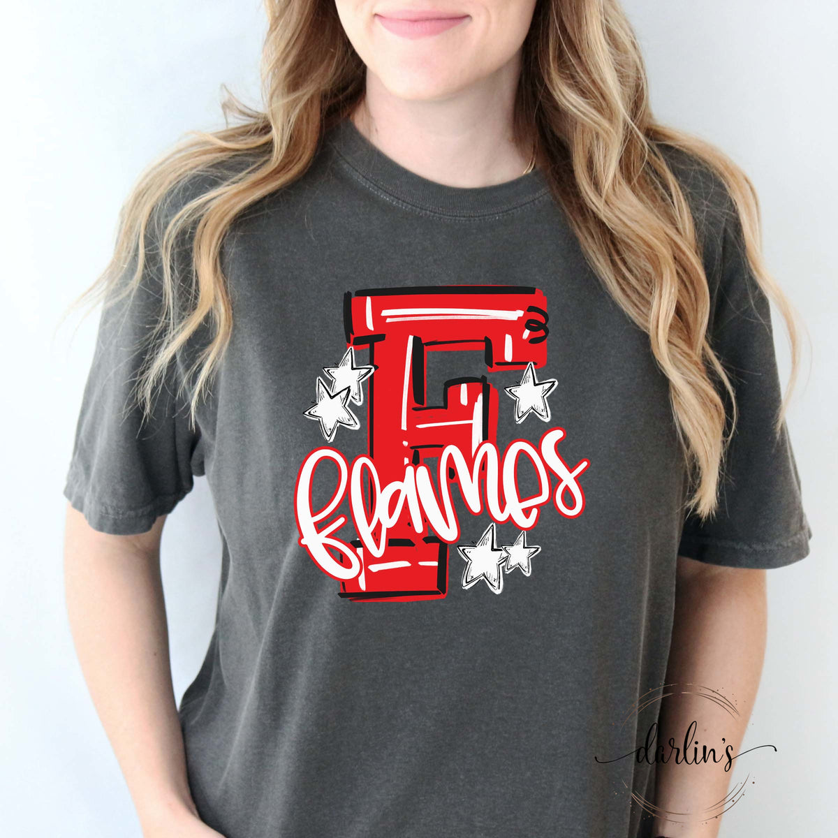 Hype Squad Team Colors F Flames Shirt
