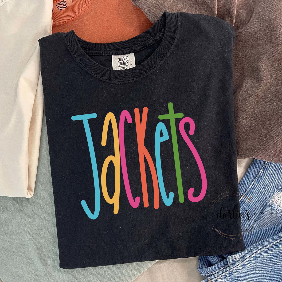 Jackets Lettering Bright Shirt
