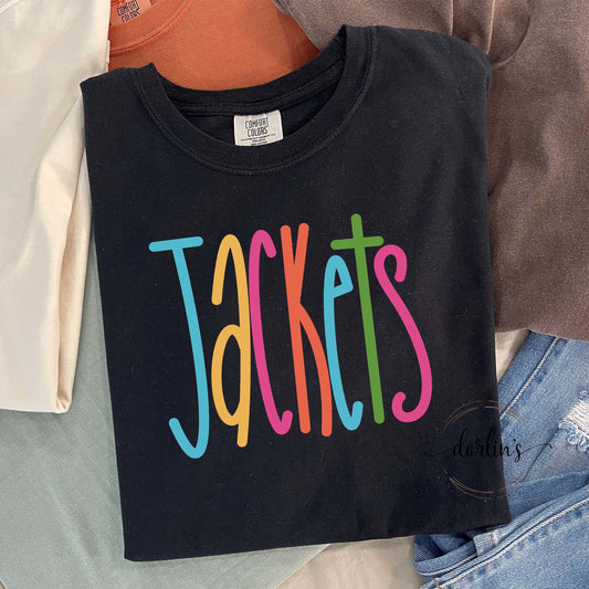 Jackets Lettering Bright Shirt
