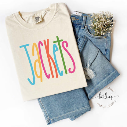 Jackets Lettering Bright Shirt