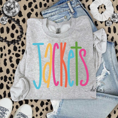 Jackets Lettering Bright Shirt