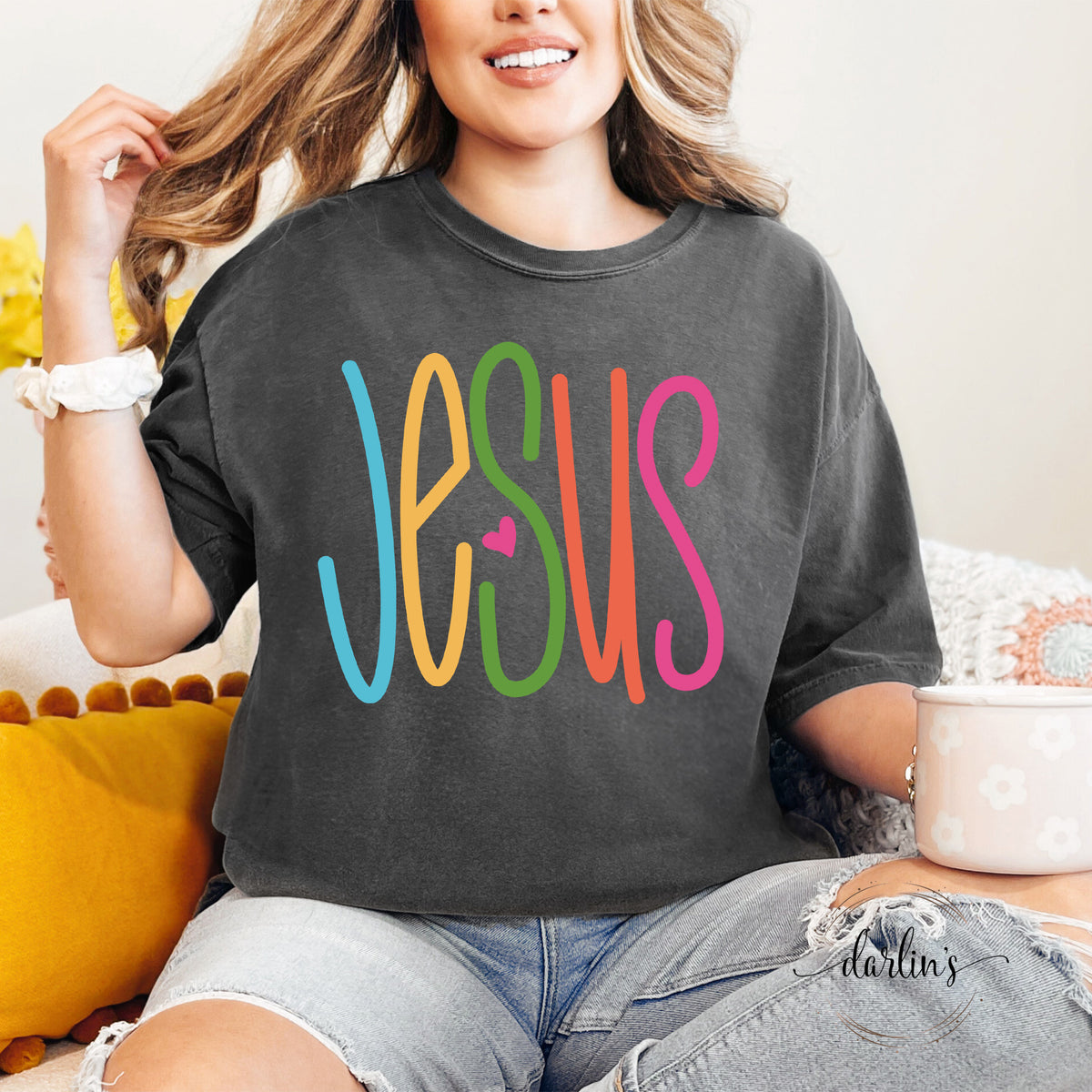 Jesus Lettering Shirt