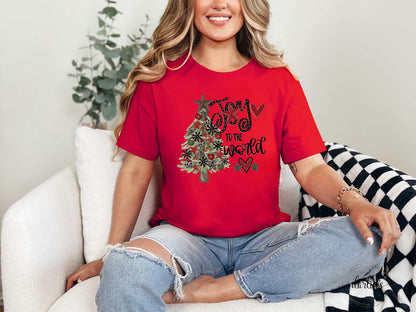 Joy To The World Western Shirt