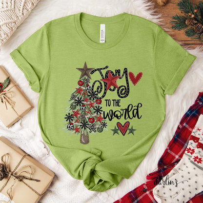 Joy To The World Western Shirt