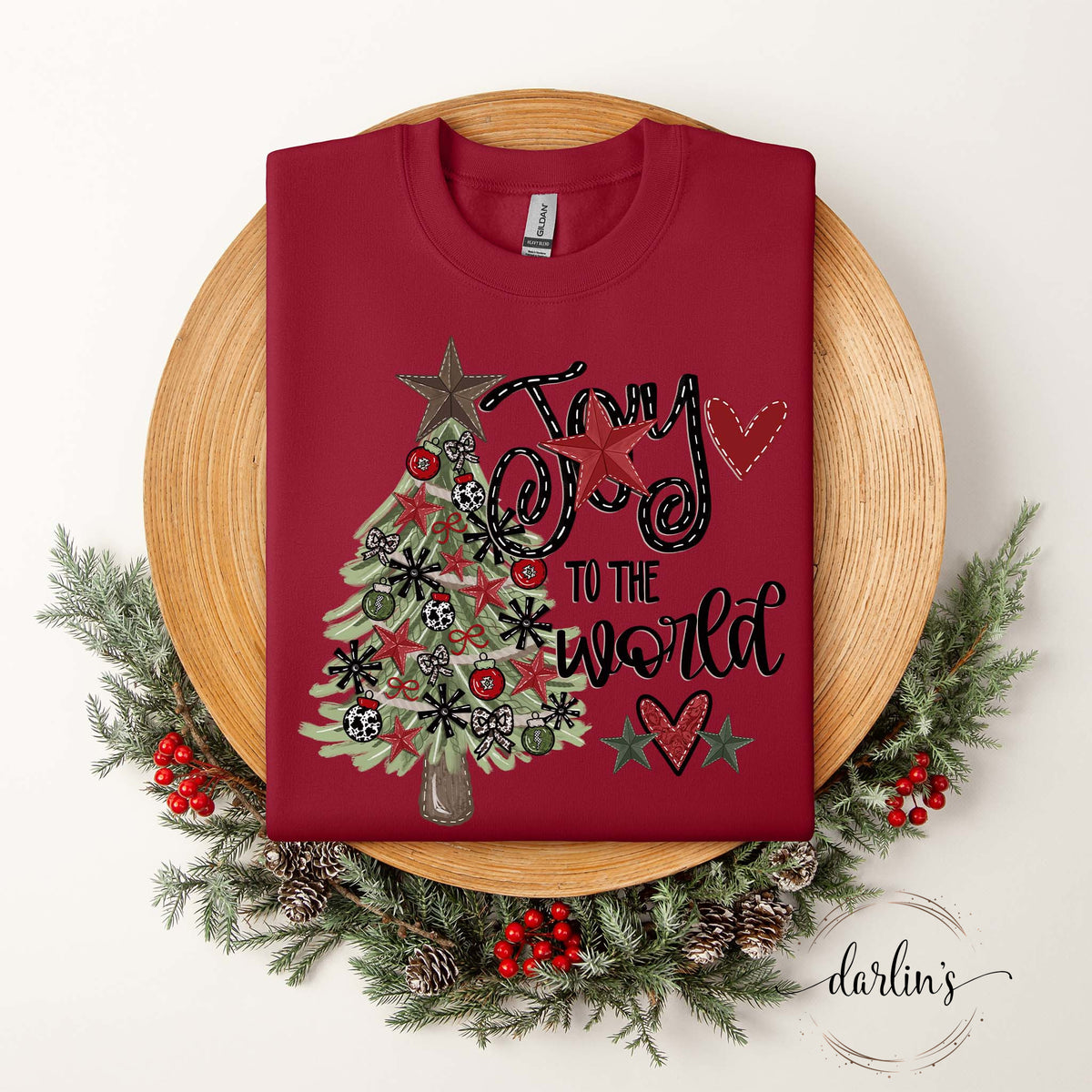 Joy To The World Western Shirt