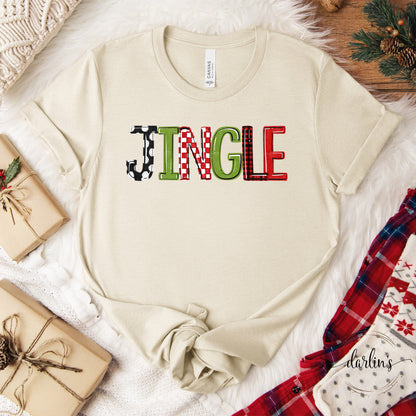 Jingle Word Art Shirt