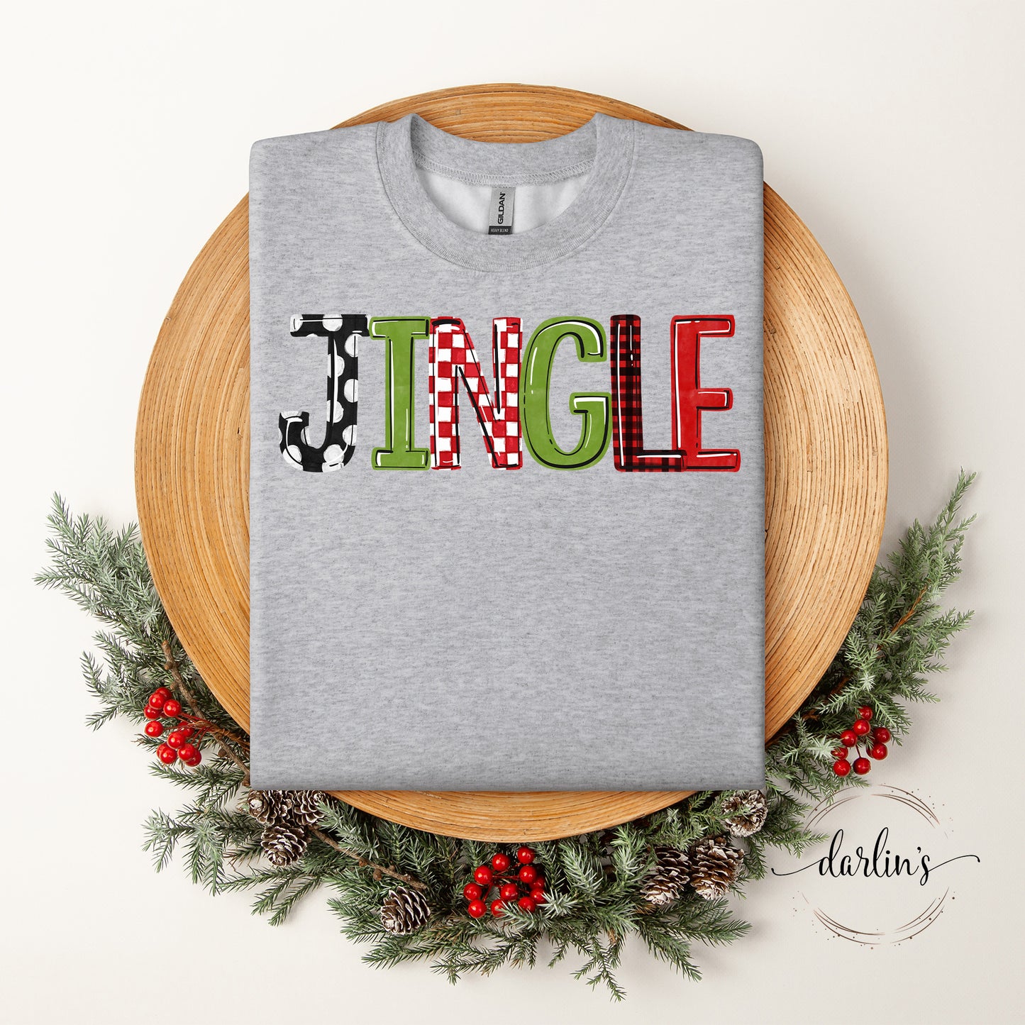 Jingle Word Art Shirt