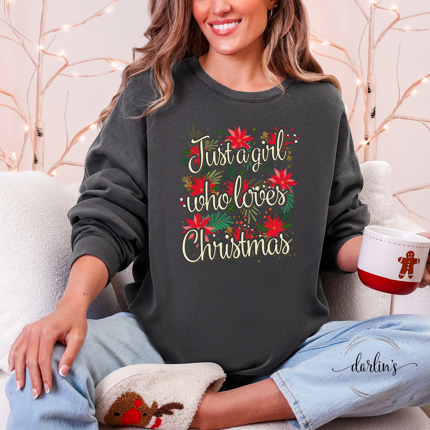 Just A Girl Who Loves Christmas Shirt