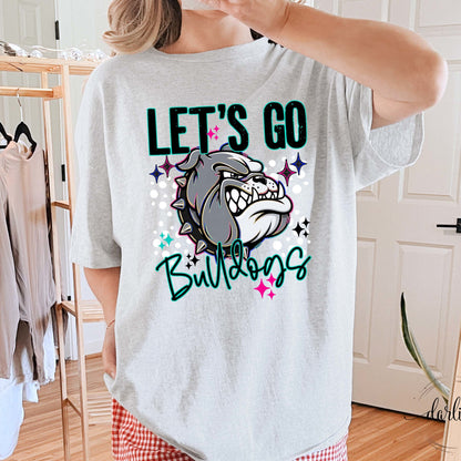 Lets Go Mascots Bulldogs Shirt