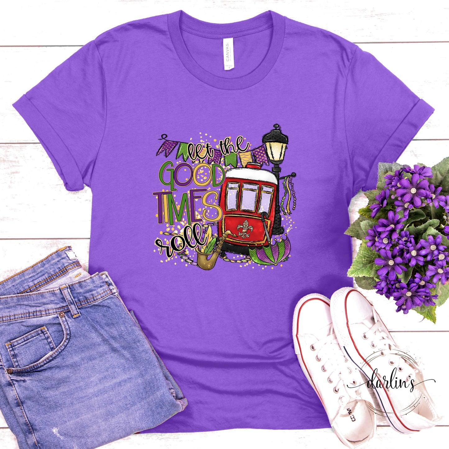 Let The Good Times Roll Trolley Shirt