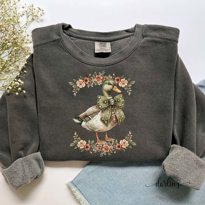 Mallard And Flowers Shirt