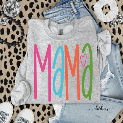 Mama Lettering Shirt