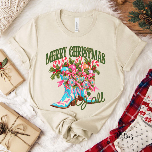 Merry Christmas Y'all Shirt