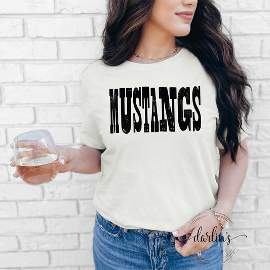 Mixed Up Mascots Mustangs Shirt