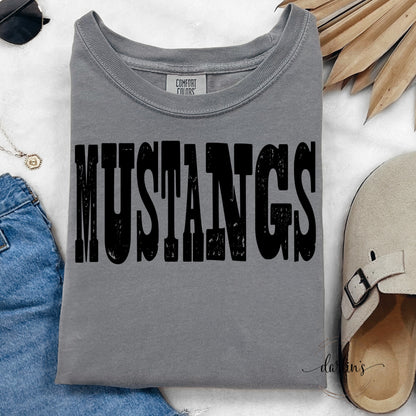 Mixed Up Mascots Mustangs Shirt