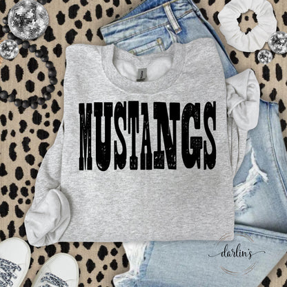 Mixed Up Mascots Mustangs Shirt
