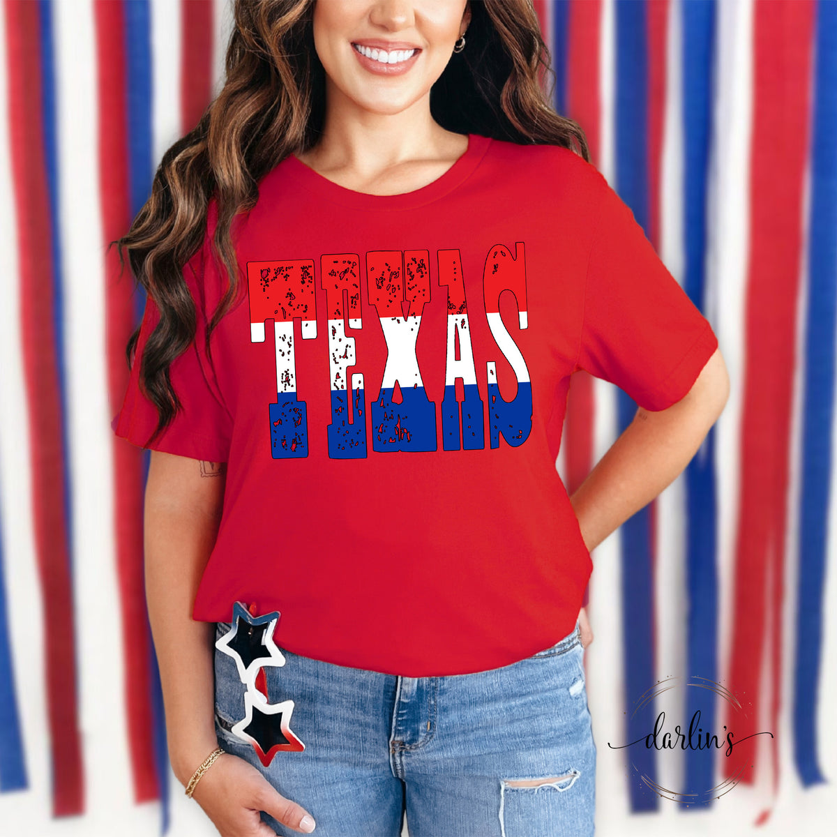 Mixed Up State Texas Patriotic Shirt