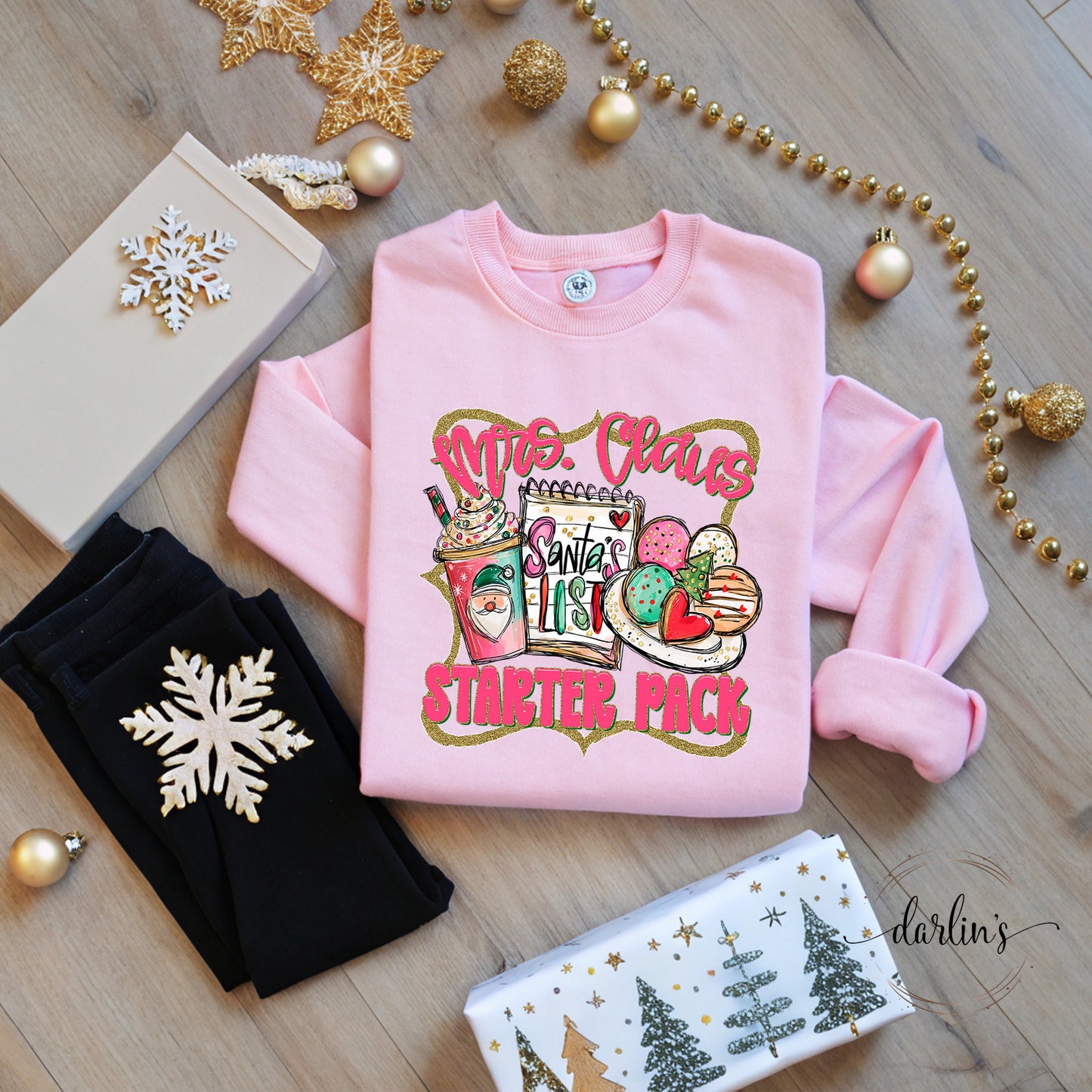 Mrs Claus Starter Pack Shirt