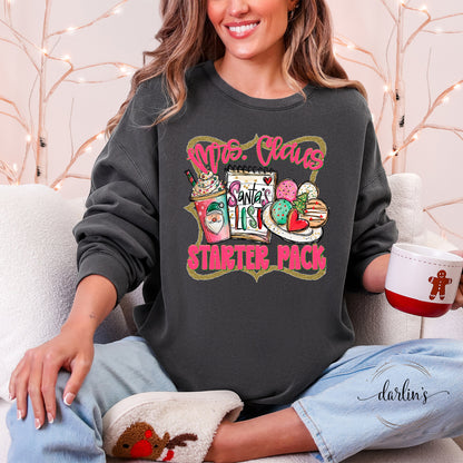 Mrs Claus Starter Pack Shirt