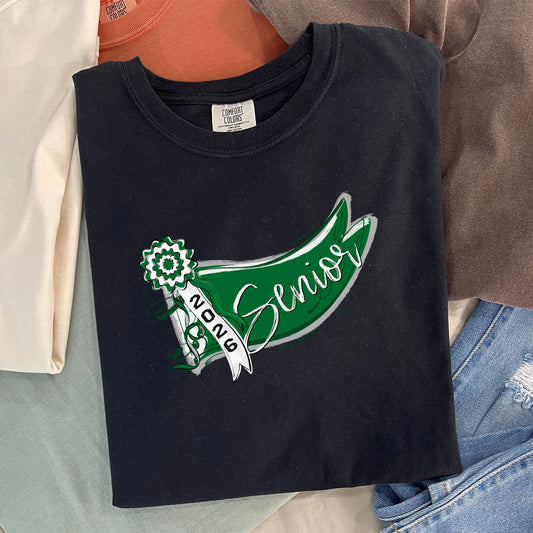 Senior 2026 - Mums The Word Ribbon Pennant - Customizable