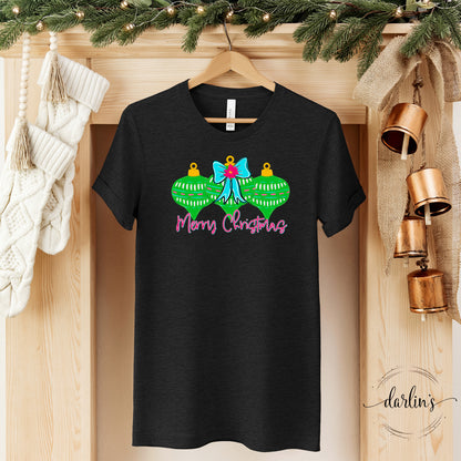Merry Christmas Ornament Trio Shirt