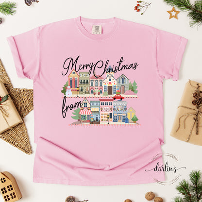 Merry Christmas Town Shirt