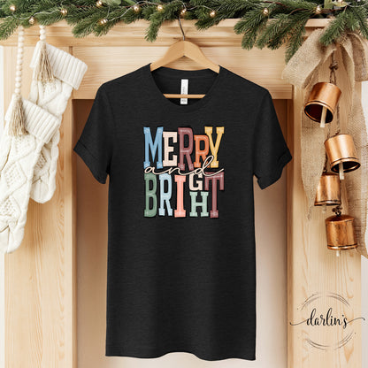Merry And Bright Boho Shirt