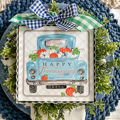 Mini Becks Blue Truck