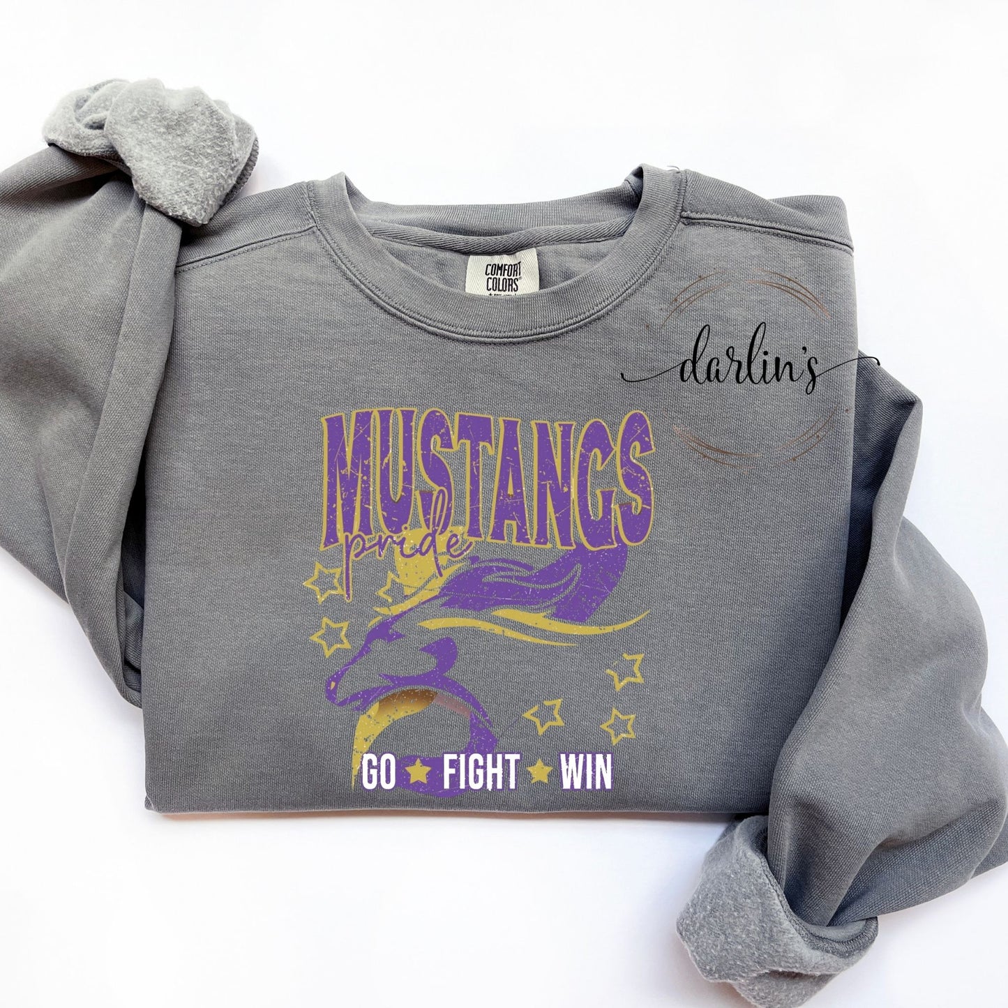 Mustangs Pride - Go Fight Win Shirt