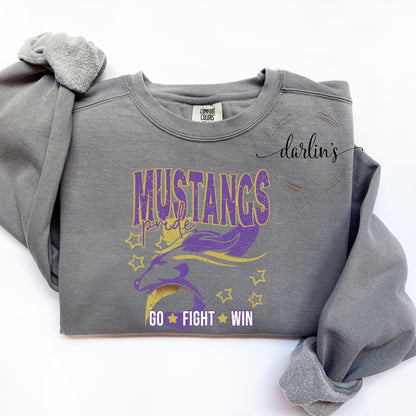 Mustangs Pride - Go Fight Win Shirt
