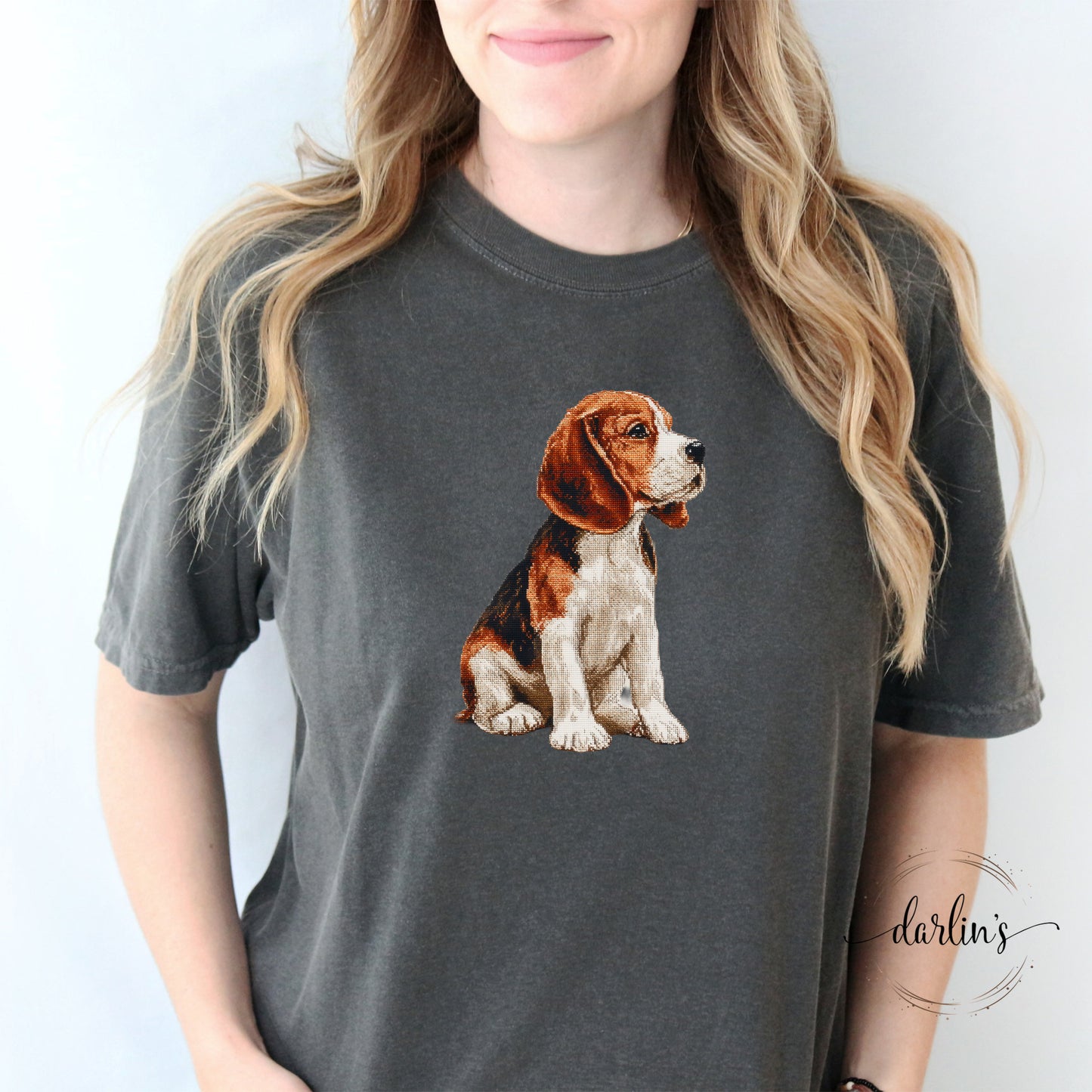 Needlepoint Pets Beagle 2 Shirt