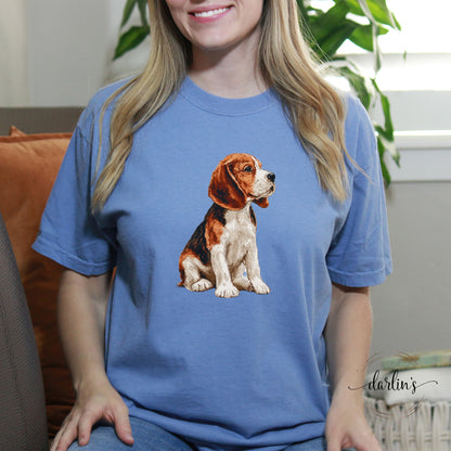 Needlepoint Pets Beagle 2 Shirt