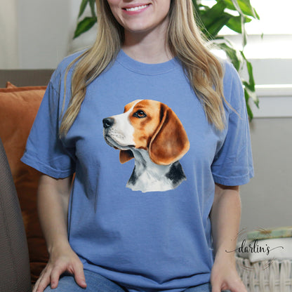 Needlepoint Pets Beagle Shirt