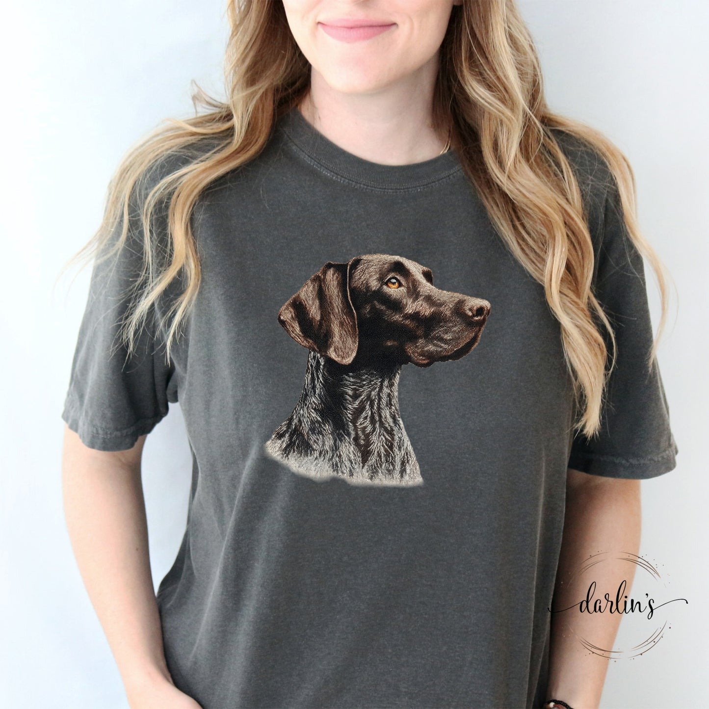 Needlepoint Pets German Shorthair Pointer Shirt