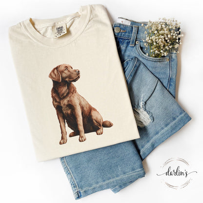 Needlepoint Pets Labrador Retriever 2 Shirt