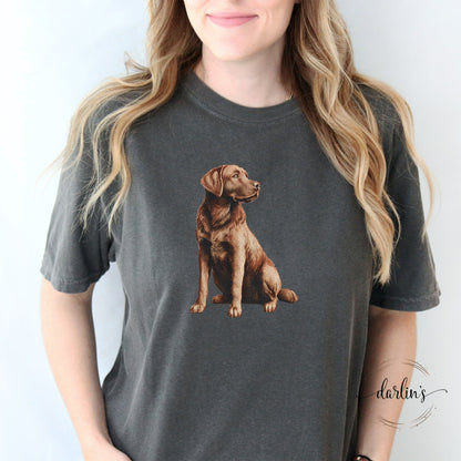 Needlepoint Pets Labrador Retriever 2 Shirt