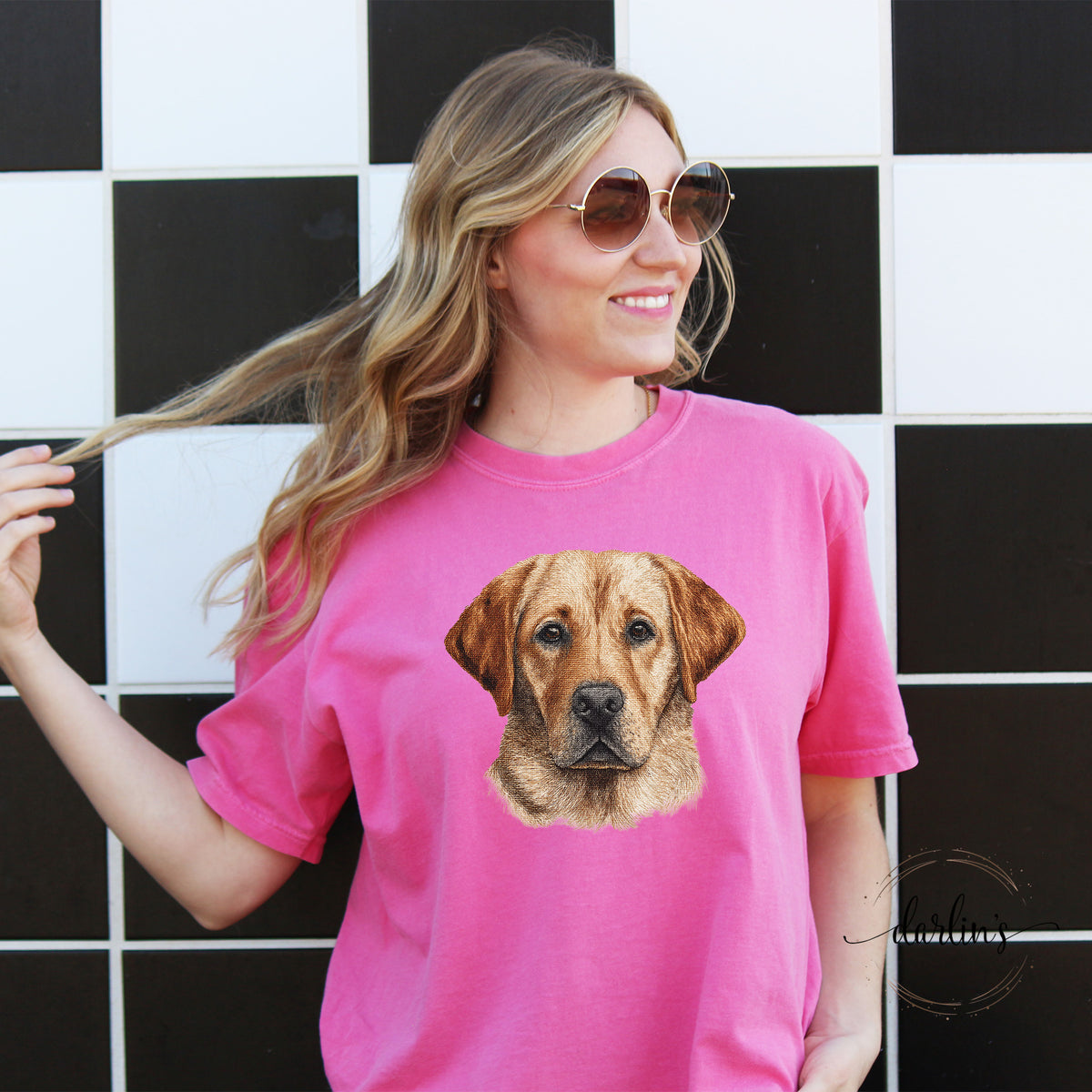 Needlepoint Pets Labrador Retriever Shirt