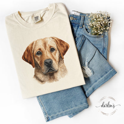Needlepoint Pets Labrador Retriever Shirt